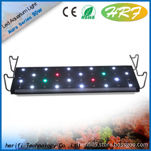 Remote control led lighting Coral reef dimmable marine aquarium fish